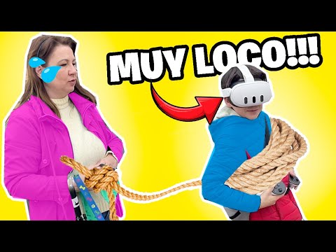 Rutina Familiar de DOMINGO Sale de Control con estas Gafas de realidad virtual