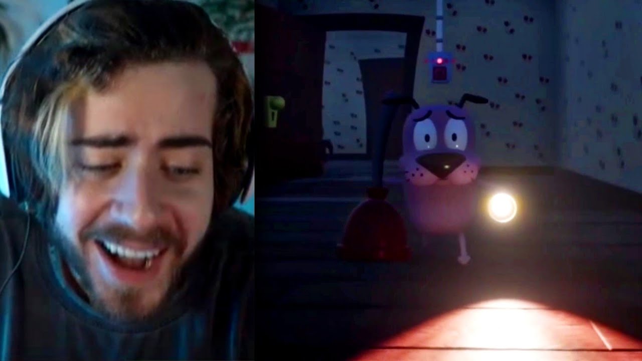 FIZERAM UM JOGO DE CORAGEM O CÃO COVARDE