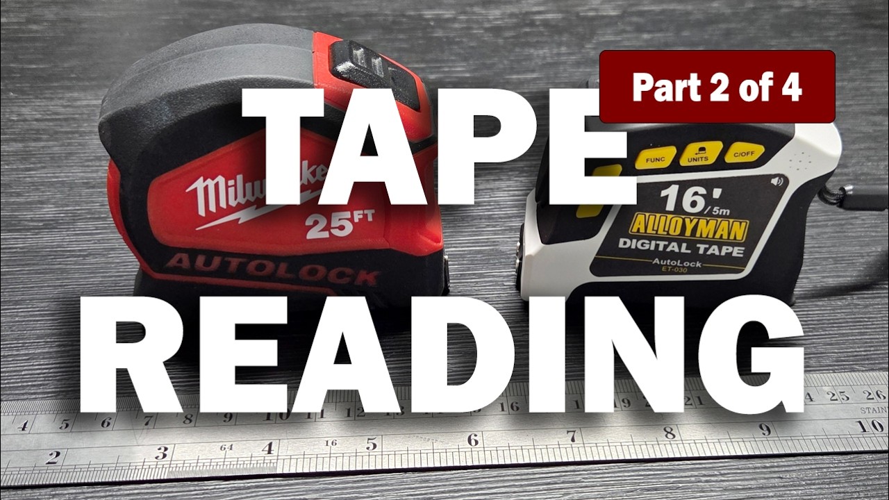 How To Read Your Tape Measure Part 2
