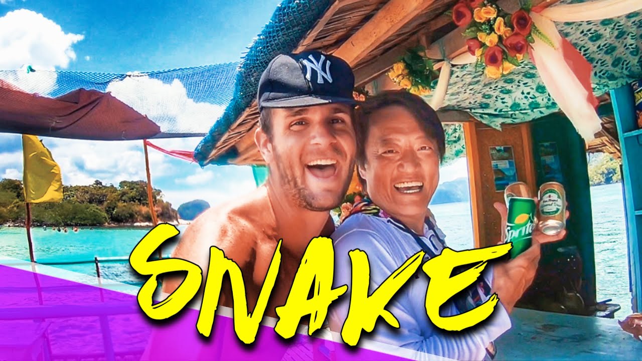 Experience the captivating Snake Island through the lens of tourist.