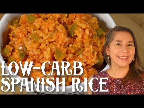 Low Carb Spanish Rice - Cauliflower Spanish Rice