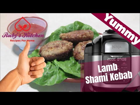 Shami Kabab | Ninja Foodi | Rubys Kitchen Recipes