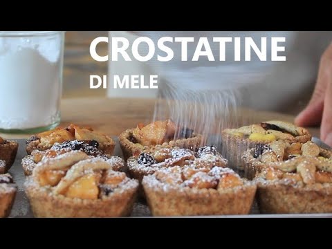 CROSTATINE di MELE con Grano Saraceno crostatine di mele della Nonna CROSTATA DI MELE