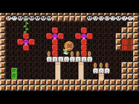 Get A Life! Revenge of the 1-Ups by MegaTefyt - Super Mario Maker 2 - No Commentary 1bx