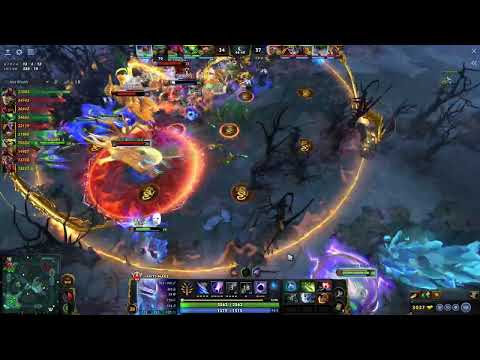 Yatoro 6 sloted Anti Mage against Crystallis 30 LVL Monkey King