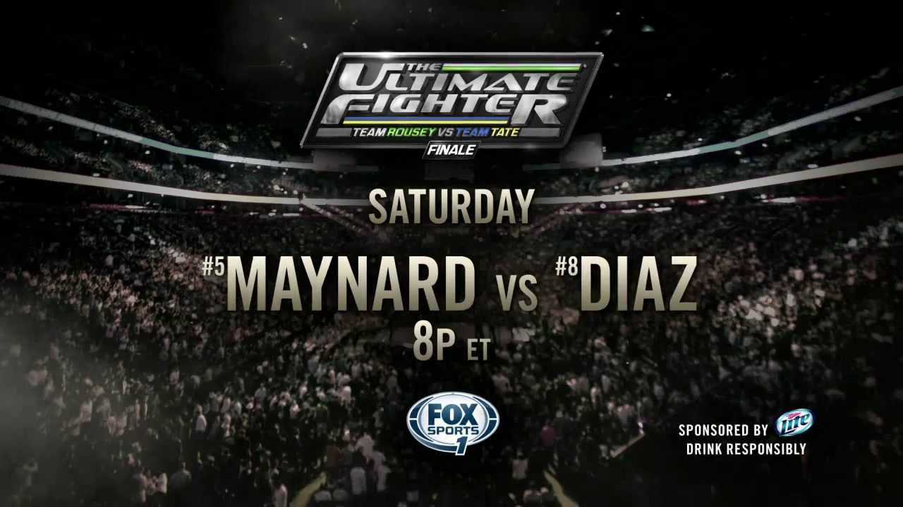 Ultimate Fighter Finale - Saturday 8pm