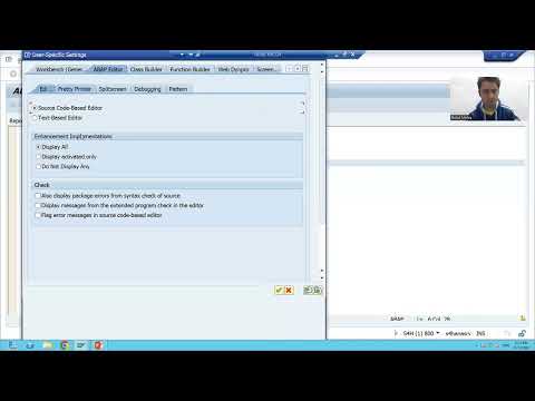 2 - ABAP Programming - ABAP Editor Part2