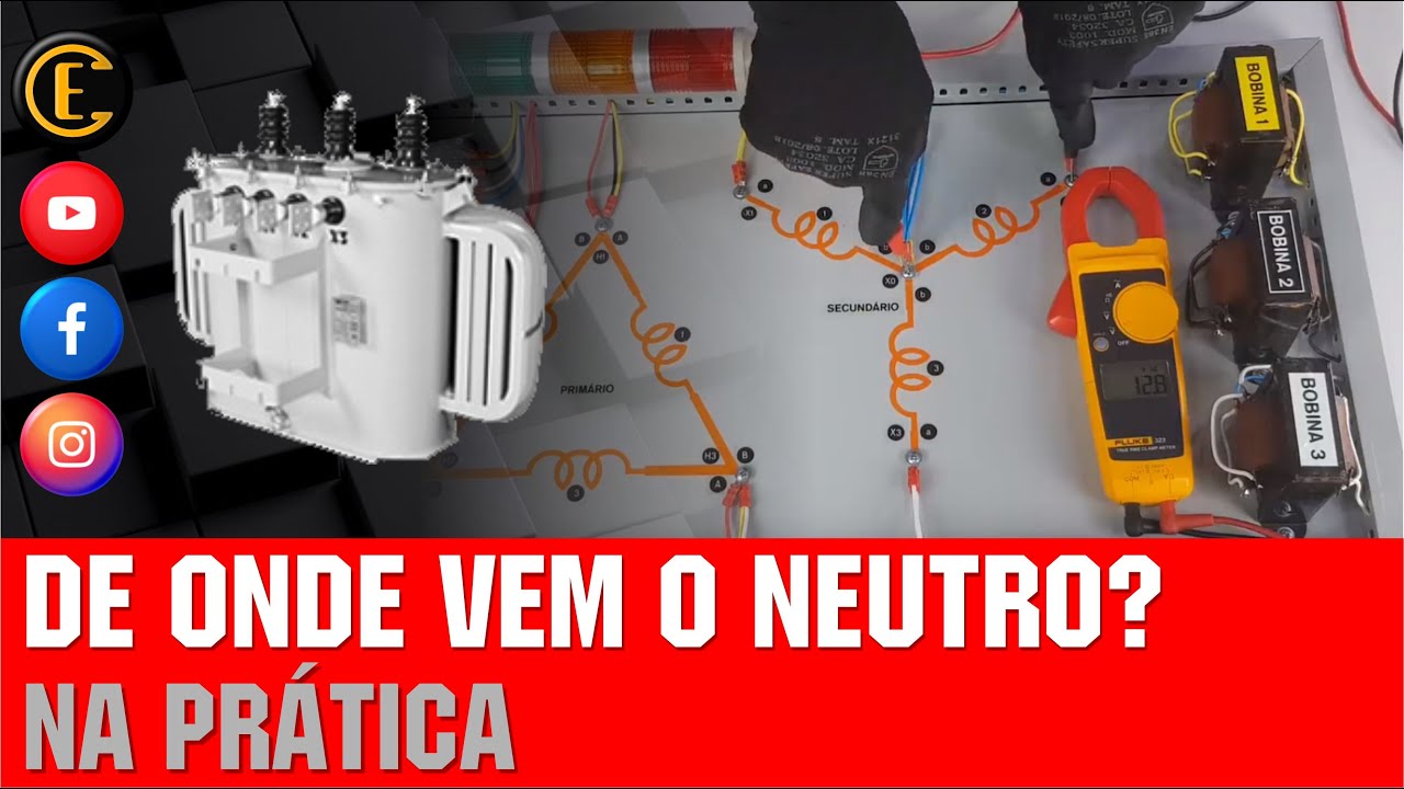 DE ONDE VEM O NEUTRO? COMO ELE SURGE NO TRANSFORMADOR? DESCUBRA NESSE VÍDEO.