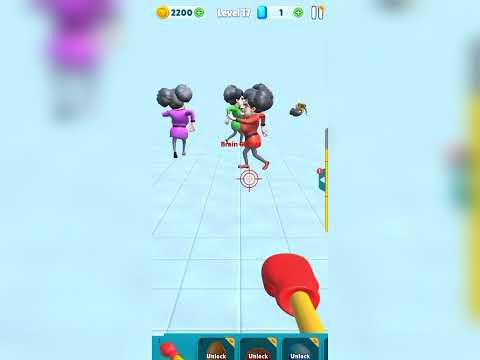 Crazy Aunty level 16 17 18 gameplay walkthrough solution 