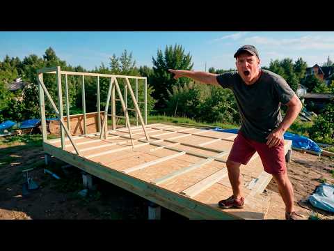 ЧТО ОНИ ТВОРЯТ? НА ПРОДАЖУ ТАК НЕ СТРОЯТ! Виллози Дом в деревне
