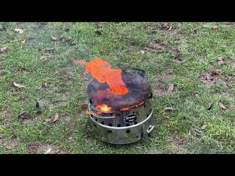 Einbrennen meiner kleinen Grillplatte für den Atago #petromax