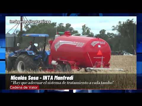 Uso de efluentes para fertilización en tambos de Córdoba