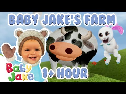@BabyJakeofficial   - 🐰🐮 Baby Jake's Farm 🐮🐰 | 1+ HOUR SPECIAL | Yacki Yacki Yoggi