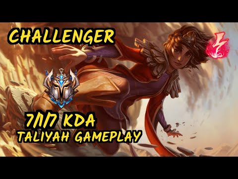 PNG Grevthar (TALIYAH) vs LULU - 7/1/7 KDA MID CHALLENGER GAMEPLAY - BR
