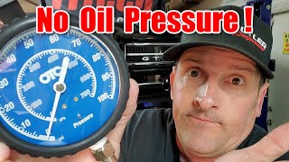 How to diagnose an oil pressure problem?  Bad Sending Unit?  Bad Gauge?  OR, worse?