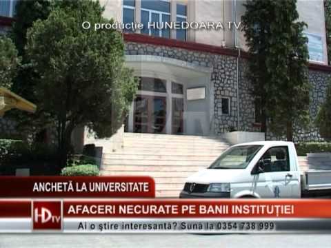 ANCHETĂ LA UNIVERSITATE