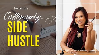 How to Start a Calligraphy Side Hustle and Promote Mental Health (with Robi Ann Ink)