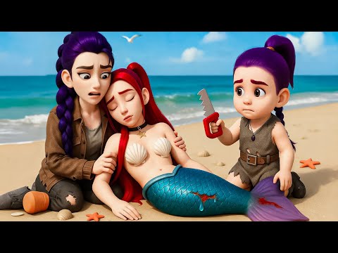 Baby Rumi and Mama Rescue Mermaid Rumi Back to the Ocean [KPOP Demon Hunters] | Official Music Video