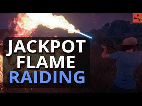 Sulfur Jackpot From A Simple Flame Raid!! Rust Solo Survival Gameplay S18 Ep2