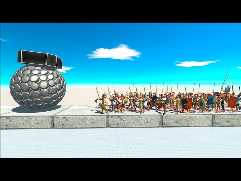 New Update Robot Ball Crushes Units - Animal Revolt Battle Simulator