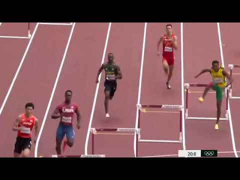 Athletics   Men's 400m Hurdles Round 1   Heat 2   Olympics Tokyo 2020360p1