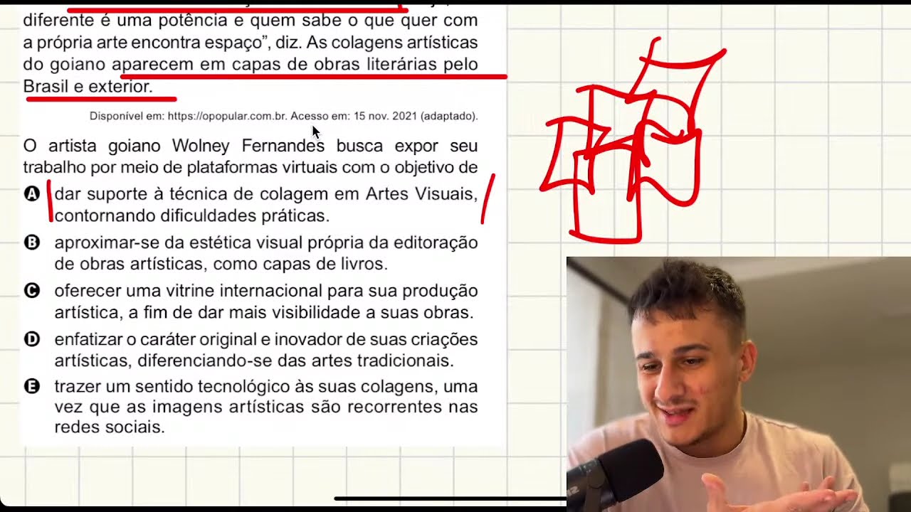 Estude comigo para MEDICINA ENEM - #005 Pedro Assaad