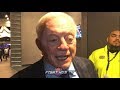 JERRY JONES  “MIKEY WAS SO STRONG AND SPENCE REALLY SHOWED WHAT KIND OF FIGHTER HE IS”