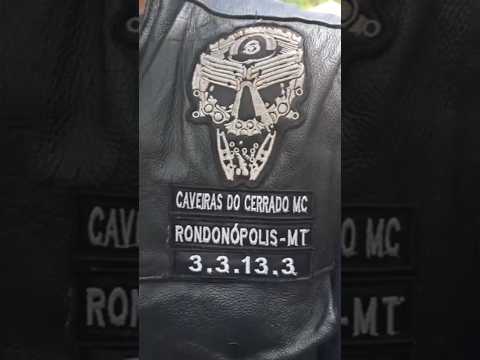 Caveiras participando do 1º Jaciara Moto Rock no estado de Mato Grosso