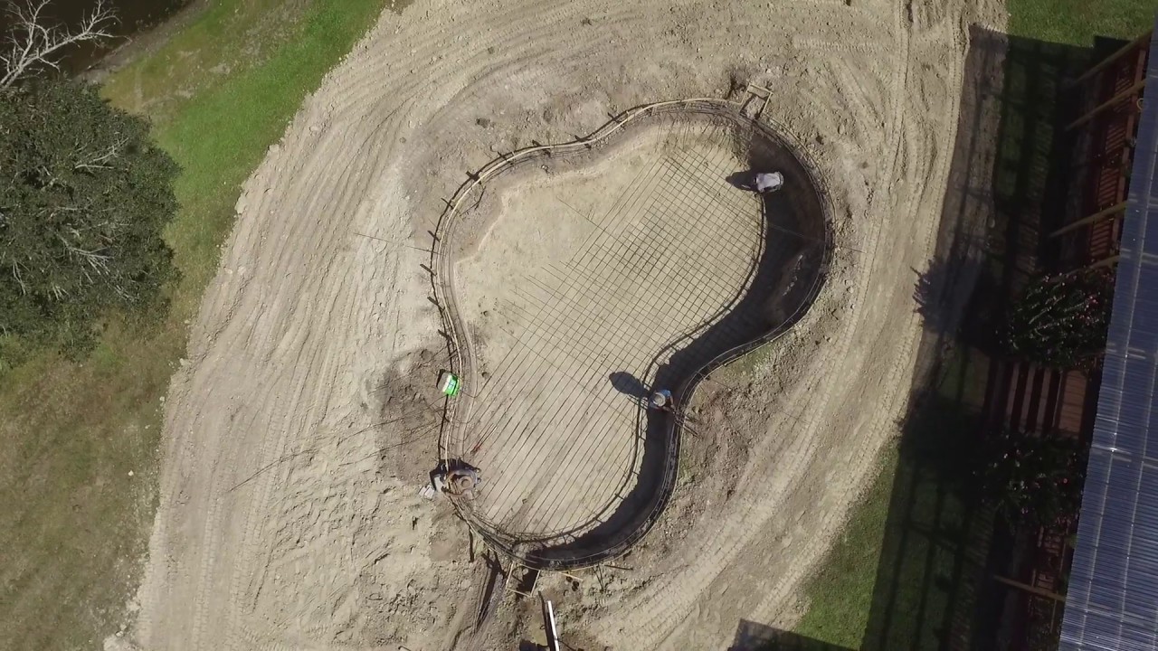 Stage 2 Custom Swimming Pool Construction | Montgomery, TX | Your Pool Builders Montgomery