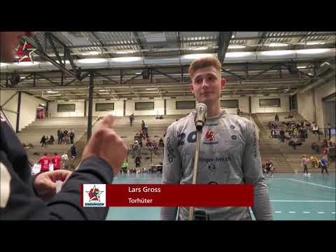 Pauseninterview mit Elia Meister (TV Birsfelden) und Lars Gross (Handball Endingen)