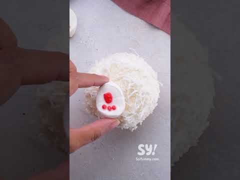 Adorable Easter Bunny cupcake! #recipe