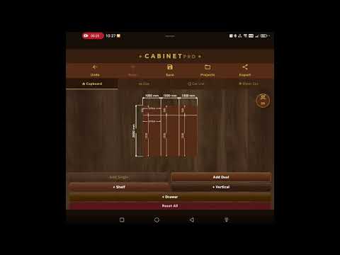 Cabinet & Cupboard Cut List