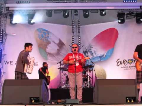 ESCKAZ live in Malmö: Koza Mostra feat. Agathonas (Greece) - Alcohol Is Free (at Eurovillage)