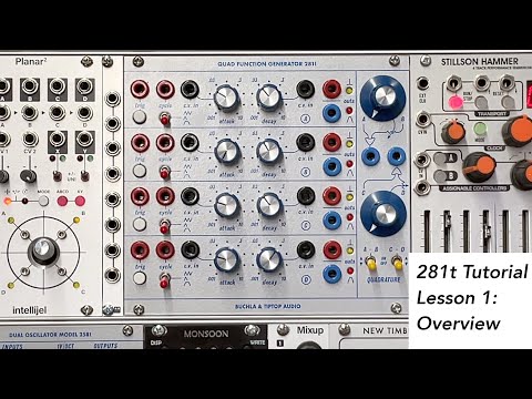 Tiptop Audio Buchla 281t Quad Function Generator 28hp Eurorack *AUTHORIZED DEALER image 2