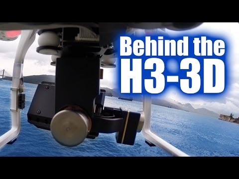 H3-3D 3-Axis GoPro Gimbal Stabilizer on a DJI Phantom 2 - HeliPal.com