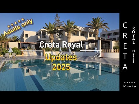 Kreta - 2025: UPDATE 5* Creta Royal Hotel Luftaufnahmen, Zimmeransichten, Highlights (Skaleta)