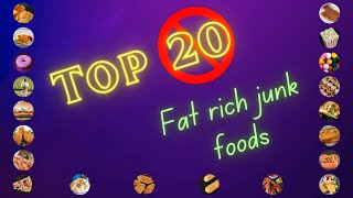 Junk Food Fat Content | Junk Food Fat Percentage | WhatWhereWhy