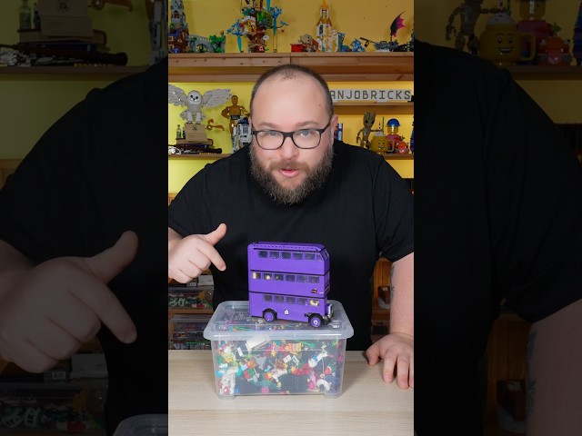 Vídeo relacionado con Room Copenhagen Caja de Ordenamiento LEGO - Organizador de Minifiguras, Vehículos y Elementos - Material Plástico Seguro, Portátil y Personalizable, Harry Potter