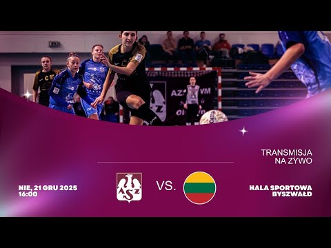 Bramki AZS UWM High Heels Olsztyn w meczu z Reprezentacją Litwy | 21.12.2025