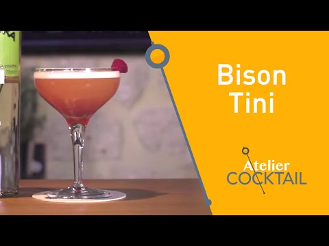 30 secondes pour un cocktail // ZUBROWKA // Bison Tini