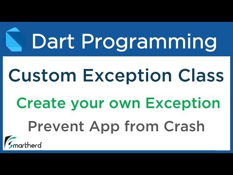Dart Custom Exception Class example Dart tutorial for Flutter 7 2