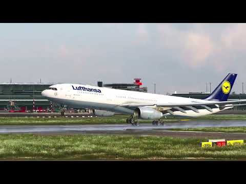 Kurz und knackig | Landung eines Airbus A330-300 in Hamburg | #xplane12