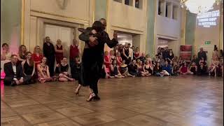 Pancho Martinez Pey y Fatima Vitale en Poznan - Milonga (3)