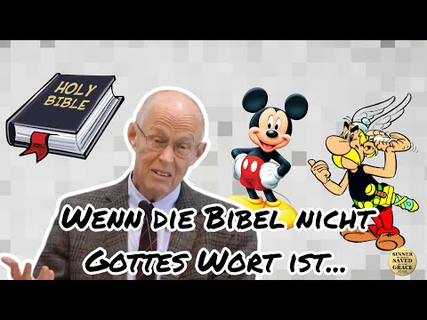 Wenn die Bibel nicht Gottes Wort ist, kann man auch Asterix oder Mickey Mouse lesen; Benedikt Peters