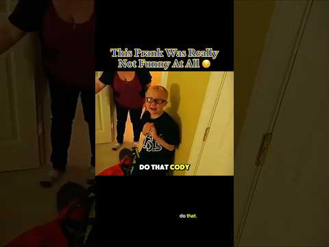 This Prank Was Really Not Funny At All 😔 #sad