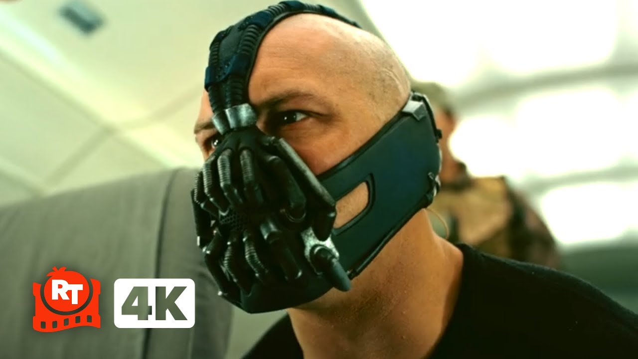 The Dark Knight Rises (2012) 4K - Bane Hijacks The Plane | Movieclips