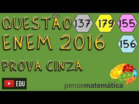 Questão 137 da Prova Cinza no Enem 2016