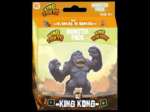 The Purge: # 1704 King of Tokyo/New York: Monster Pack - King Kong: The Second Potent Character to Add to your Game!