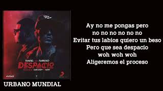 Yandel Ft  Farruko – Despacio Lyrics  Letra