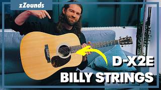 Video thumbnail for Martin D-X2E Billy Strings Acoustic-Electric Guitar by zZounds